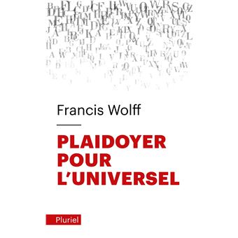 Plaidoyer pour l'universel - 1