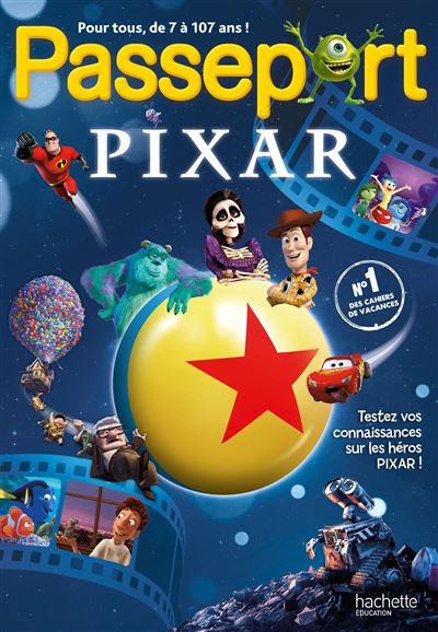Passeport Pixar - Cahier de vacances 2025