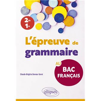 L'épreuve de grammaire au bac français
