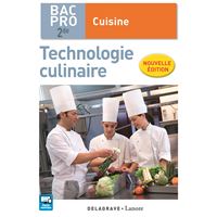 Technologie culinaire 2de Bac Pro Cuisine (2016) - Pochette élève
