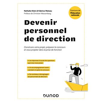 Devenir personnel de direction - Concours de l'Education nationale - 1