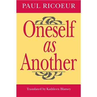 Oneself as Another - 1