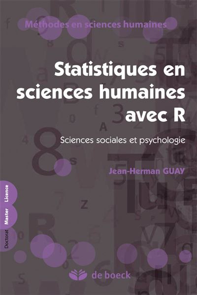 Statistiques en sciences humaines avec R Sciences sociales e