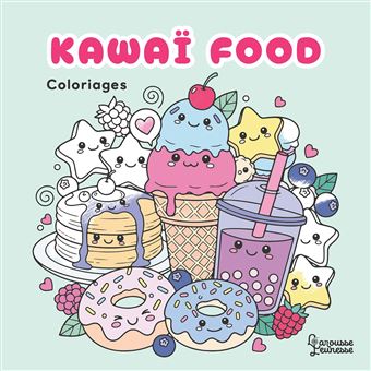 Coloriages kawaï food - 1