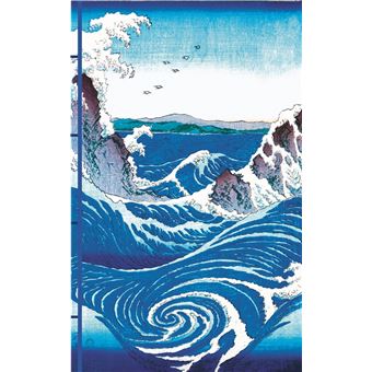 Carnet Hazan L'eau dans l'estampe japonaise 16 x 23 cm (papeterie