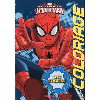 Livre De Coloriage Spiderman 2700000326 - Toute l'offre loisirs créatif BUT