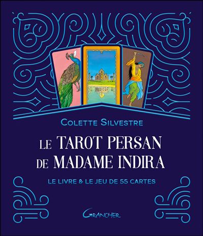 Livre Tarot persan de Madame Indira, libraire ésotérique, livre tarot