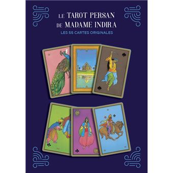 LE TAROT PERSAN DE MADAME INDIRA - METHODE D'INTERPRETATION by MASAME INDIRA  - SILVESTRE-HAEBERLE COLETTE: bon Couverture souple (1993)