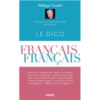 Le Dico français-français