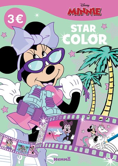 Disney Minnie - Star Color - Collectif - Hemma - broché - Document jeunesse - Hemma