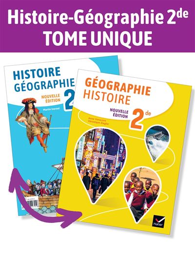 Hatier Histoire Géographie 2De - Éd. 2023 - Livre De L'élève - Martin Ivernel - Broché - Scolaire / Universitaire - Image 1