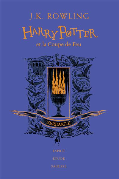 Harry Potter : Serdaigle ; carnet ligné avec pochette - Collectif - Huginn & Muninn - Papeterie / Coloriage - Les Nouveautés PARIS