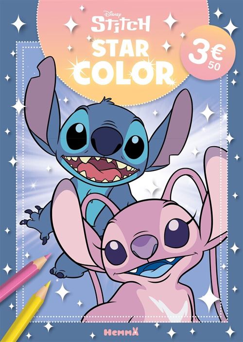 Hemma Disney Stitch - Star Color (Stitch Et Angel)