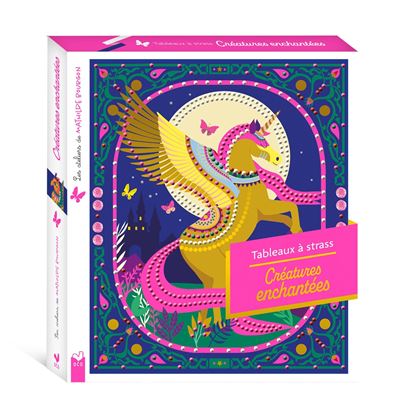 Les ateliers de Mathilde Bourgon - strass Créatures enchantées - boite avec accessoires - - Mathilde Bourgon - Deux Coqs D'or - Jeux livres objets