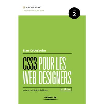 CSS3 pour les web designers - broché - Dan Cederholm - Achat Livre ou ...
