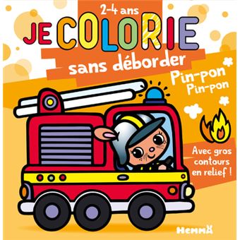 Je colorie sans déborder (2-4 ans) - Pin-pon ! T71 - 1