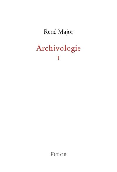 Archivologie 1