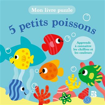 Mon livre puzzle - 5 petits poissons - 1