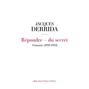 Répondre - du secret - 1