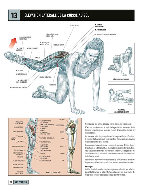 Guide des mouvements de musculation livre pas cher - Frederic