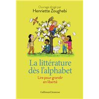 La littérature dès l'alphabet