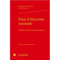 Essai d'éducation nationale