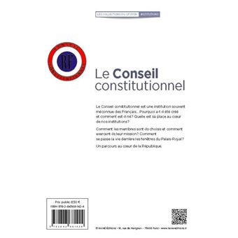 Expliquez-Moi Le Conseil Constitutionnel