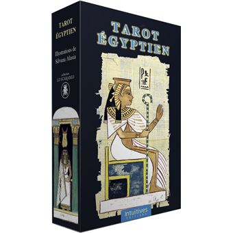 Tarot Egyptien - Jeu de 78 cartes divinatoires avec livret explicatif