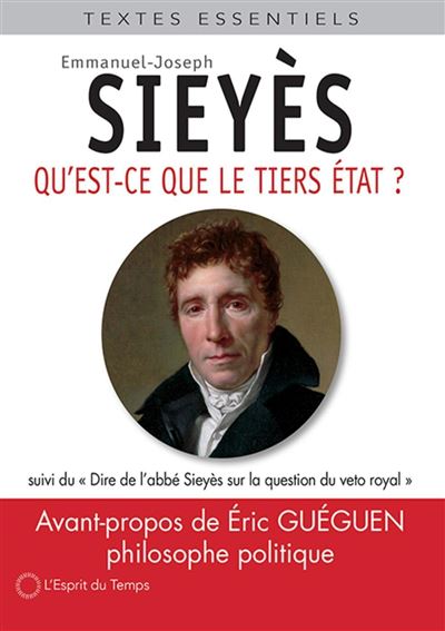 Qu'est-ce que le tiers-état ? - broché - Emmanuel Joseph Sieyès