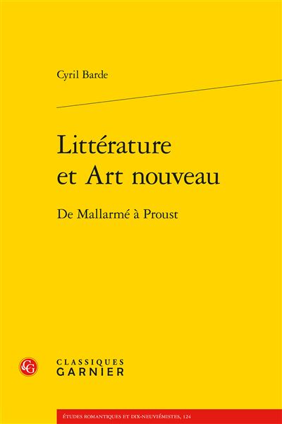 Litterature et Art nouveau