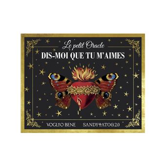 Dis-moi que tu m'aimes フランス語版オラクルカード DIS MOI