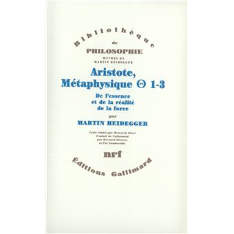 Aristote, Métaphysique [Thêta] 1-3 - 1