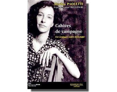 Cahiers de Campagne - Marion Paoletti - broché
