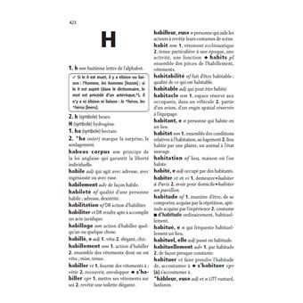 Dictionnaire Mini Larousse