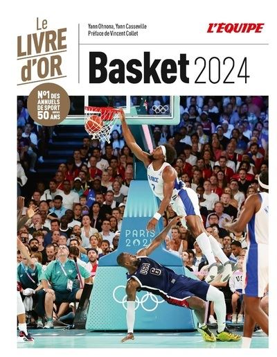 Livre d'or du basket 2024 - Yann Casseville - relié