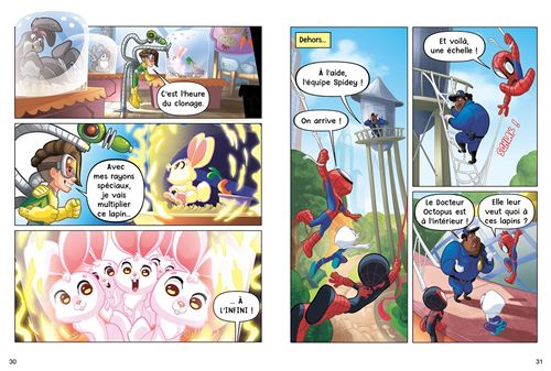 Spidey Et Ses Amis Extraordinaires - Disney BD Fin de CP- CE1 - Spidey -  Super-héros en action - Isabelle Albertin - broché, Livre tous les livres à  la Fnac