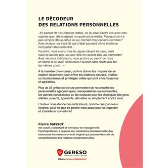 Le décodeur des relations personnelles