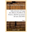 Livre Ancien 1819 : Aide-Mémoire Pour Officiers D'artillerie Par Gassendi - Édition Magimel, Anselin
