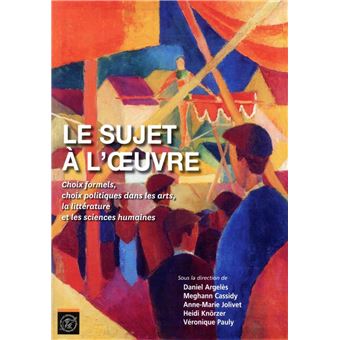Le sujet à l'oeuvre - 1