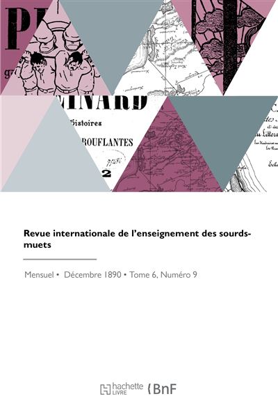 Revue internationale de l'enseignement des sourds-muets - Collectif - Hachette Bnf - broché - Livre - Hachette Bnf