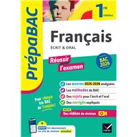 Prépabac - Français 1re générale Bac de français 2026 (écrit & oral)