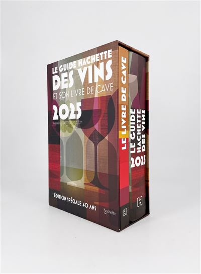 Coffret Guide Hachette des Vins 2025 Edition spéciale 40 ans