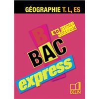 Géographie Terminale L, ES 2005