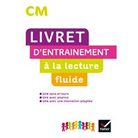 Lecture cm ed. 2020 - livret d'entrainement à la lecture fluide