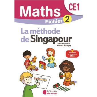 Mathématiques CE1 (2025) - Méthode de Singapour - Fichier élève 2 - 1