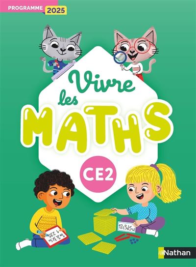 Nathan Claire Vivre Les Maths - Ce2 - Fichier De L'élève Edition 2026 - Jacqueline Jardy - Broché - Scolaire / Universitaire