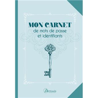 Mon carnet de mots de passe et identifiants - 1