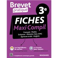 Brevet Pratique Maxi-Compil de fiches la totale 3e Brevet 2026