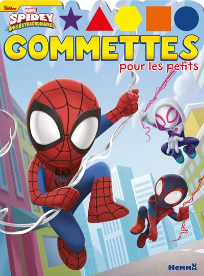 Marvel Spidey et ses amis extraordinaires - Gommettes pour les petits - Collectif - Hemma - broché - Document jeunesse - Hemma