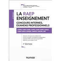 La Raep enseignement - Concours internes, examens professionnels